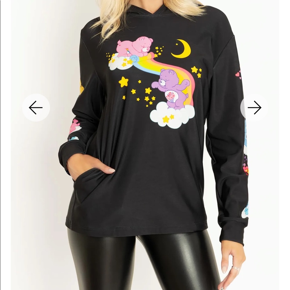 SOLD!!!Blackmilk-40 years of hugs black hoodie- limited